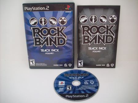 Rock Band Track Pack Vol 1 - PS2 Game